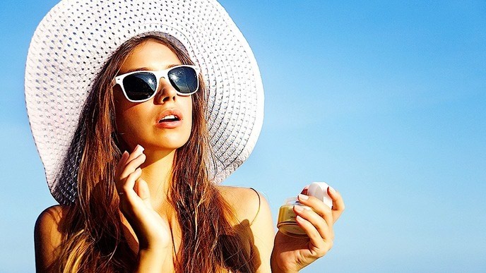 sunblock burns my face